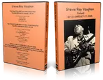 Artwork Cover of Stevie Ray Vaughan Compilation DVD Finland 1985 Audience