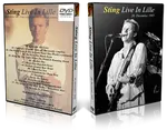 Artwork Cover of Sting 1985-12-20 DVD Lille Audience