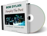 Artwork Cover of Bob Dylan Compilation CD Simply The Best 2000 Audience