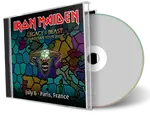 Artwork Cover of Iron Maiden 2018-07-06 CD Paris Audience