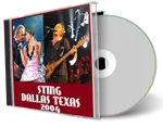 Artwork Cover of Sting 2004-09-19 CD Dallas Audience