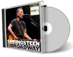 Artwork Cover of Bruce Springsteen 2018-10-12 CD On Broadway New York City Audience