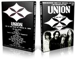 Artwork Cover of Union 2000-03-16 DVD San Diego Audience