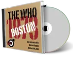 Artwork Cover of The Who 1973-12-03 CD Boston Audience