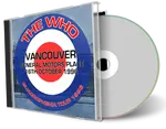 Artwork Cover of The Who 1996-10-16 CD Vancouver Audience