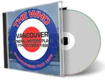 Artwork Cover of The Who 1996-10-17 CD Vancouver Audience