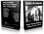 Artwork Cover of Alice In Chains 2010-06-11 DVD Padova Audience