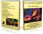 Artwork Cover of Pat Metheny 1998-04-16 DVD Baden Baden Proshot