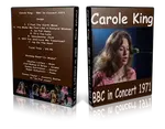 Artwork Cover of Carole King Compilation DVD BBC In Concert 1971 Proshot