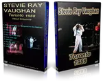 Artwork Cover of Stevie Ray Vaughan Compilation DVD Toronto 1988 Audience