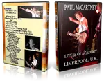 Artwork Cover of Paul McCartney 2010-12-20 DVD Liverpool Audience