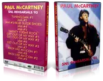 Artwork Cover of Paul McCartney Compilation DVD Saturday Night Live Rehearsals 1993 Proshot