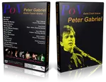 Artwork Cover of Peter Gabriel 1987-06-27 DVD London Proshot