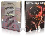 Artwork Cover of Rolling Stones 1998-07-20 DVD Barcelona Audience