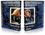 Artwork Cover of Bruce Springsteen 1988-05-02 DVD Mountain View Audience