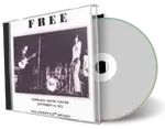 Artwork Cover of Free 1972-09-14 CD Edinburgh Soundboard