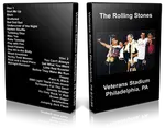 Artwork Cover of Rolling Stones 1989-08-31 DVD Philadelphia Audience