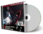 Artwork Cover of U2 2005-11-26 CD Montreal Audience