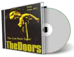 Artwork Cover of Jim Morrison Compilation CD The Lost Paris Tapes Soundboard