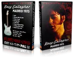 Artwork Cover of Rory Gallagher 1975-03-07 DVD Madrid Proshot