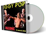 Artwork Cover of Iggy Pop 2016-03-31 CD San Francisco Audience