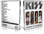 Artwork Cover of KISS 1990-08-03 DVD Miami Audience