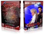 Artwork Cover of Queen and Adam Lambert 2016-05-20 DVD Rock in Rio Portugal Proshot