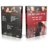 Artwork Cover of ACDC Compilation DVD The Bon Scott Years Proshot