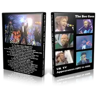 Artwork Cover of Bee Gees Compilation DVD UK TV Appearances 1987 to 1995 Proshot