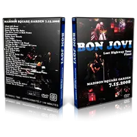 Artwork Cover of Bon Jovi 2008-07-15 DVD New York City Audience