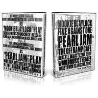 Artwork Cover of Pearl Jam 1990-10-22 DVD Seattle Audience