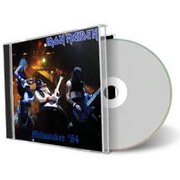 Artwork Cover of Iron Maiden 1984-12-19 CD Milwaukee Audience