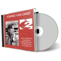 Artwork Cover of Townes Van Zandt 1991-10-19 CD s Hertogenbosch Audience
