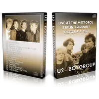 Artwork Cover of U2 1981-11-04 DVD Berlin Proshot