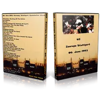 Artwork Cover of U2 1993-06-06 DVD Stuttgart Audience