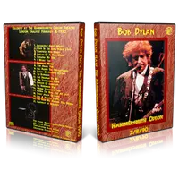 Artwork Cover of Bob Dylan 1990-02-08 DVD London Audience