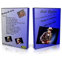 Artwork Cover of Bob Dylan 1991-06-12 DVD Budapest Audience