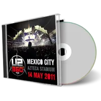 Artwork Cover of U2 2011-05-14 CD Mexico City Audience