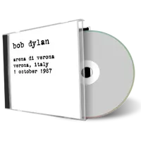 Artwork Cover of Bob Dylan 1987-10-01 CD Verona Audience