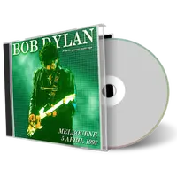 Artwork Cover of Bob Dylan 1992-04-05 CD Melbourne Audience