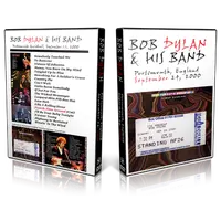 Artwork Cover of Bob Dylan 2000-09-24 DVD Portsmouth Audience