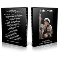 Artwork Cover of Bob Dylan 2003-04-30 DVD Louisville Audience