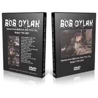 Artwork Cover of Bob Dylan 2003-08-13 DVD New York City Audience