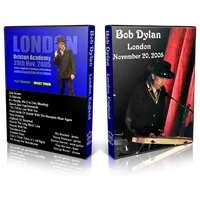 Artwork Cover of Bob Dylan 2005-11-20 DVD London Audience