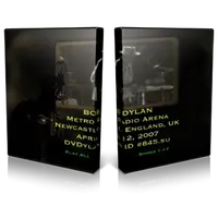 Artwork Cover of Bob Dylan 2007-04-12 DVD Newcastle Audience