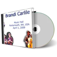Artwork Cover of Brandi Carlile 2009-04-01 CD Portsmouth Audience