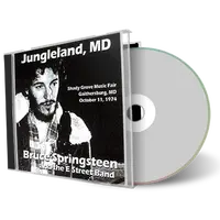 Artwork Cover of Bruce Springsteen 1974-10-11 CD Gaithersburg Audience