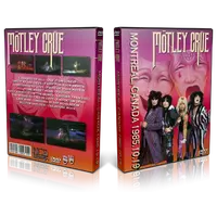 Artwork Cover of Motley Crue 1985-10-19 DVD Montreal Audience
