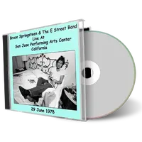 Artwork Cover of Bruce Springsteen 1978-06-29 CD San Jose Audience