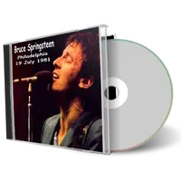 Artwork Cover of Bruce Springsteen 1981-07-19 CD Philadelphia Audience